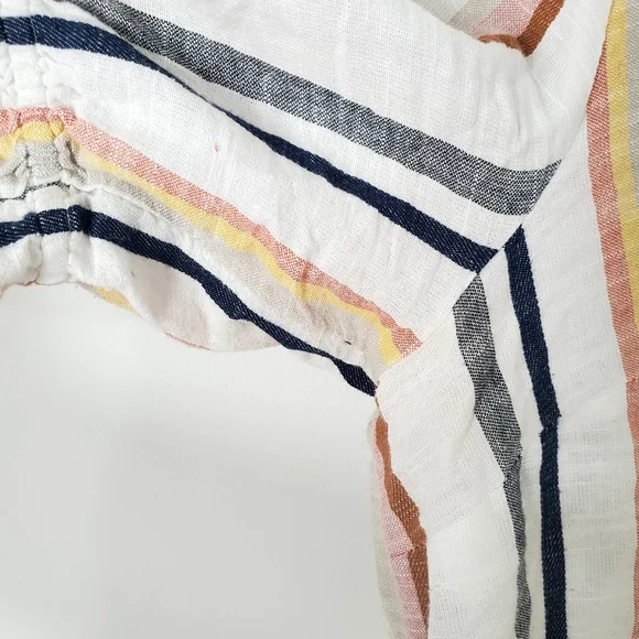 Maeve Anthropologie Colorful Striped Top Blouse - Picture 5 of 10